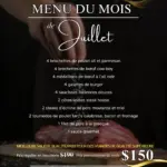 Monthly Menu