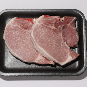 Côtelette de porc avec os