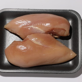 Poitrine de poulet désossée de grain