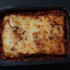 Lasagne sauce à la viande gratiné