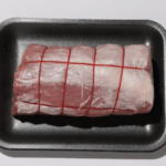 Rôti de porc dans le centre