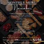 Monthly Menu